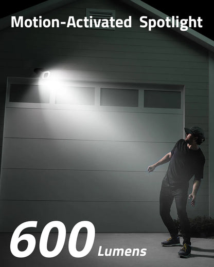 Eufy S40 Security SoloCam - Solar Battery Security Protection Wireless Outdoor Integrated Solar Panel Spotlight Camera 2K Wifi