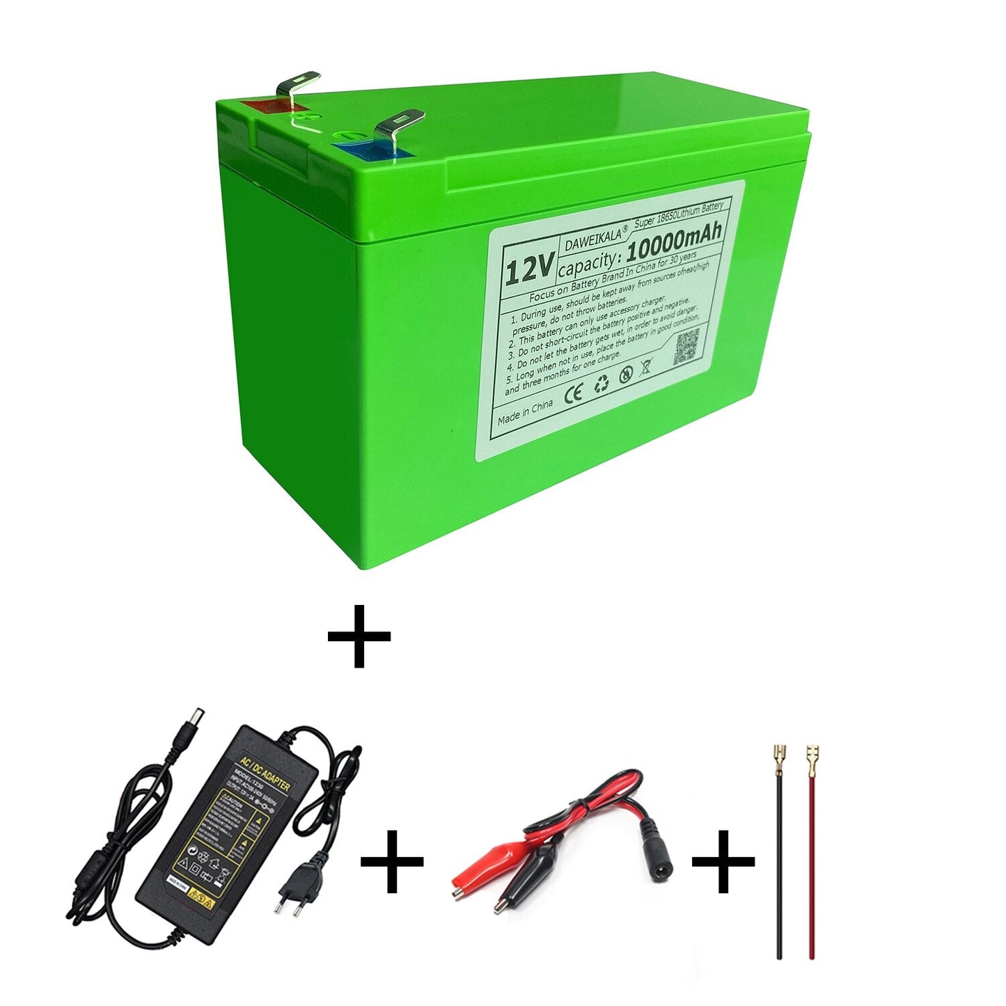 12v Battery 18650 Battery pack rechargeable lithium ion battery solar battery Electric toy car battery Storage battery with BMS