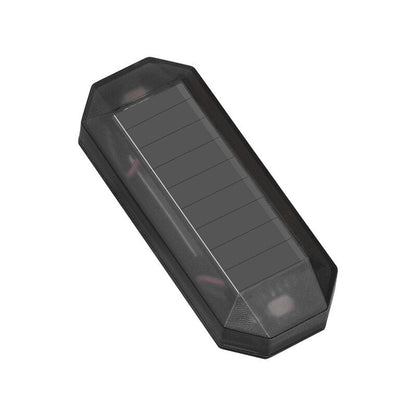 Car Solar LED Mini Warning Light Night Ride for Motorcycle - Electric Vehicle Bicycle Tail Light Anti-rear Strobe Warning Light