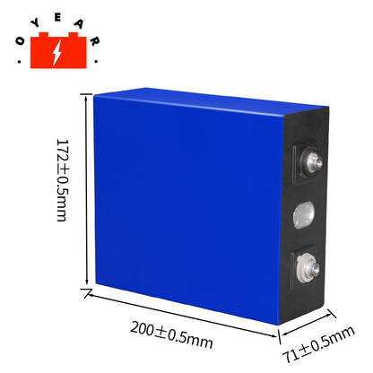 Lifepo4 Battery 280AH Rechargeable Lithium iron phosphate Cell DIY 12V 24V 48V Solar Batteri For RV Vans Campers EV  RV Boats