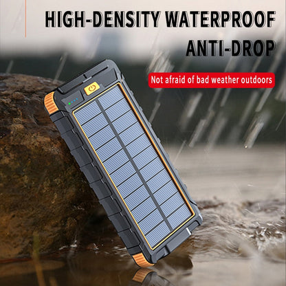 Solar Power Bank 80000mAh High Capacity Portable Charger Waterproof Fast Charging External Battery Flashlight For Xiaomi iPhone