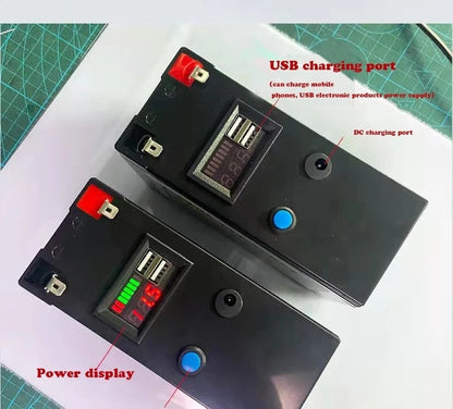 12V Battery 120Ah 18650 lithium battery pack Rechargeable battery for solar energy electric vehicle battery+12.6v3A charger