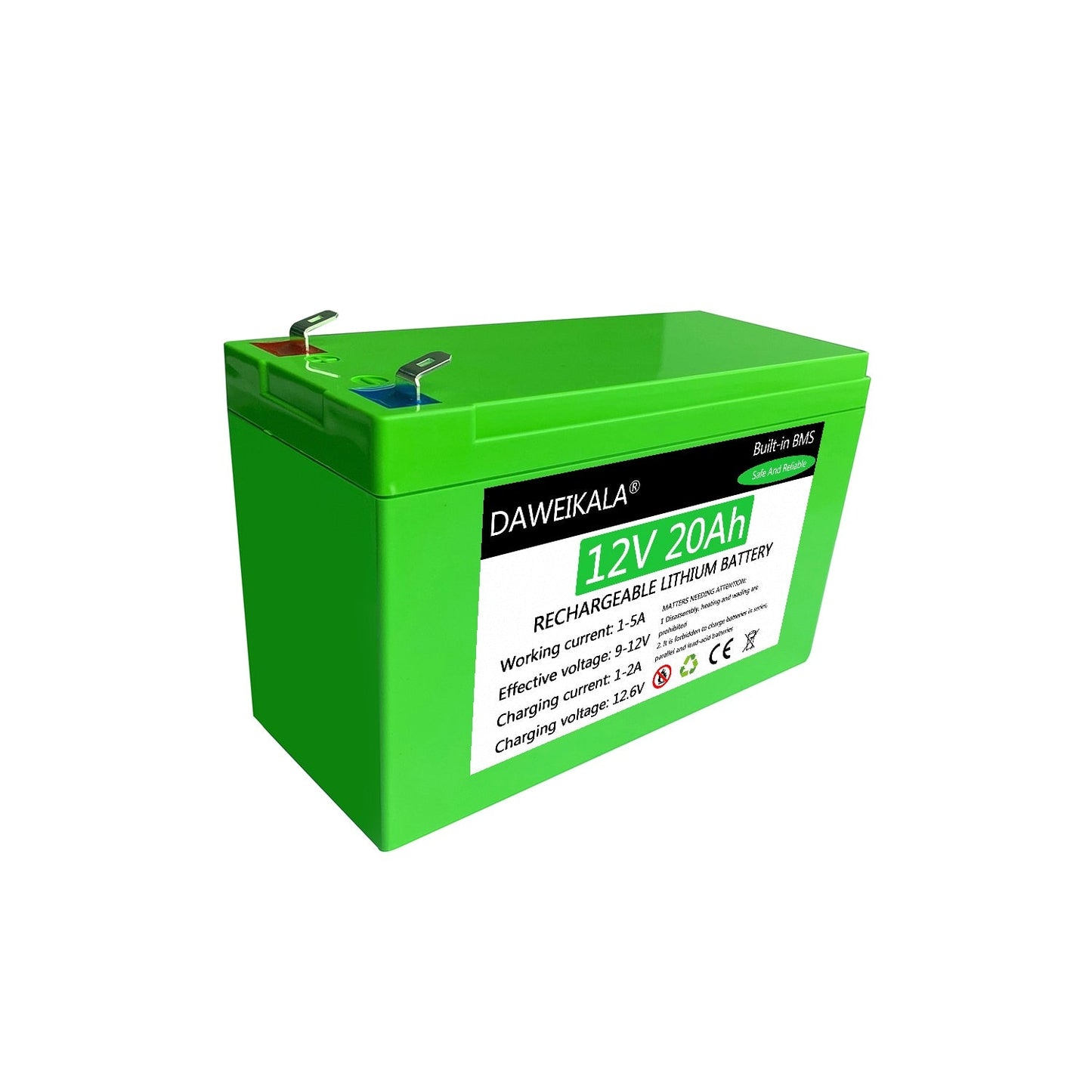 12V Battery 18650 Battery Pack 18650 lithium battery recharable battery Solar storage Battery Electric lighting Outdoor battery