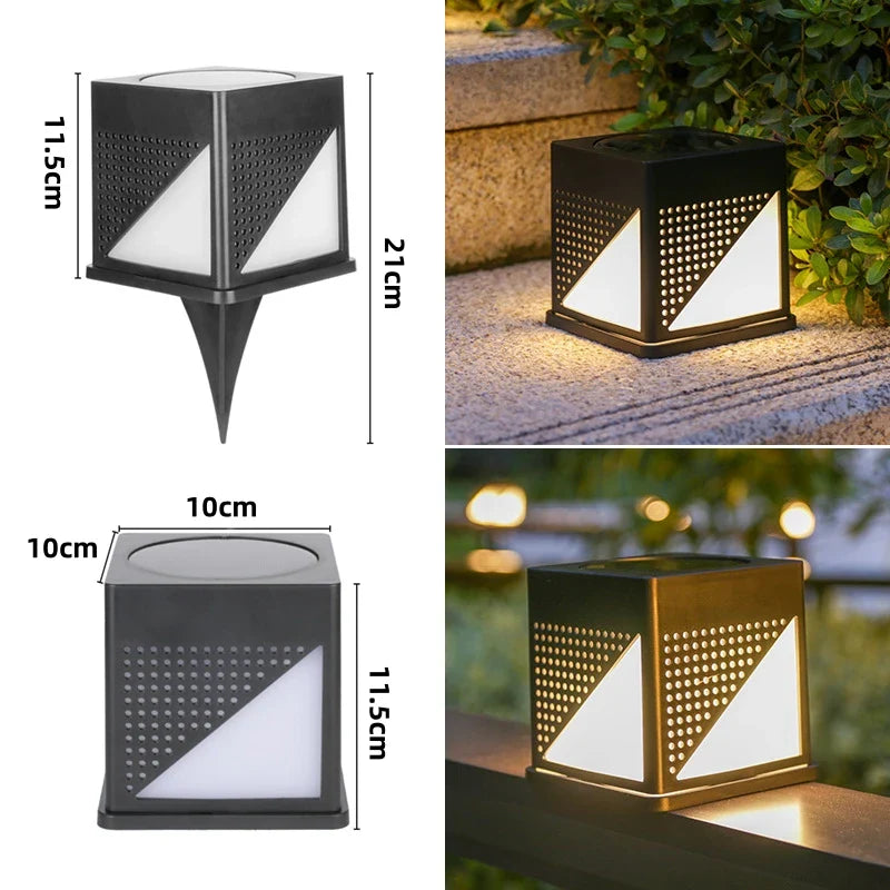 Applique exterieur solaire design