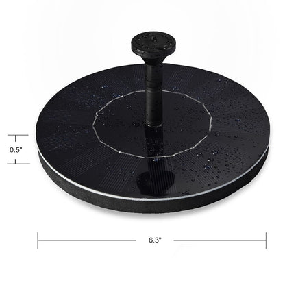1.4W Solar Floating Fountain Pumps With 4 Different Nozzles