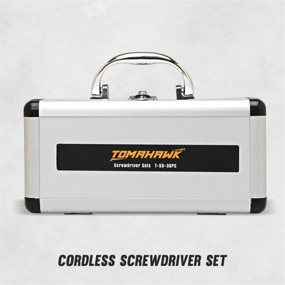 36 Pc. Cordless Screwdriver Set w/ LED Light TSD36