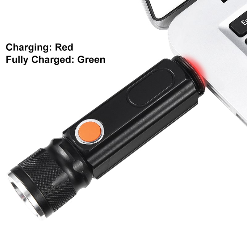 10W 4 Light Modes Mini Portable T6 LED Flashlights