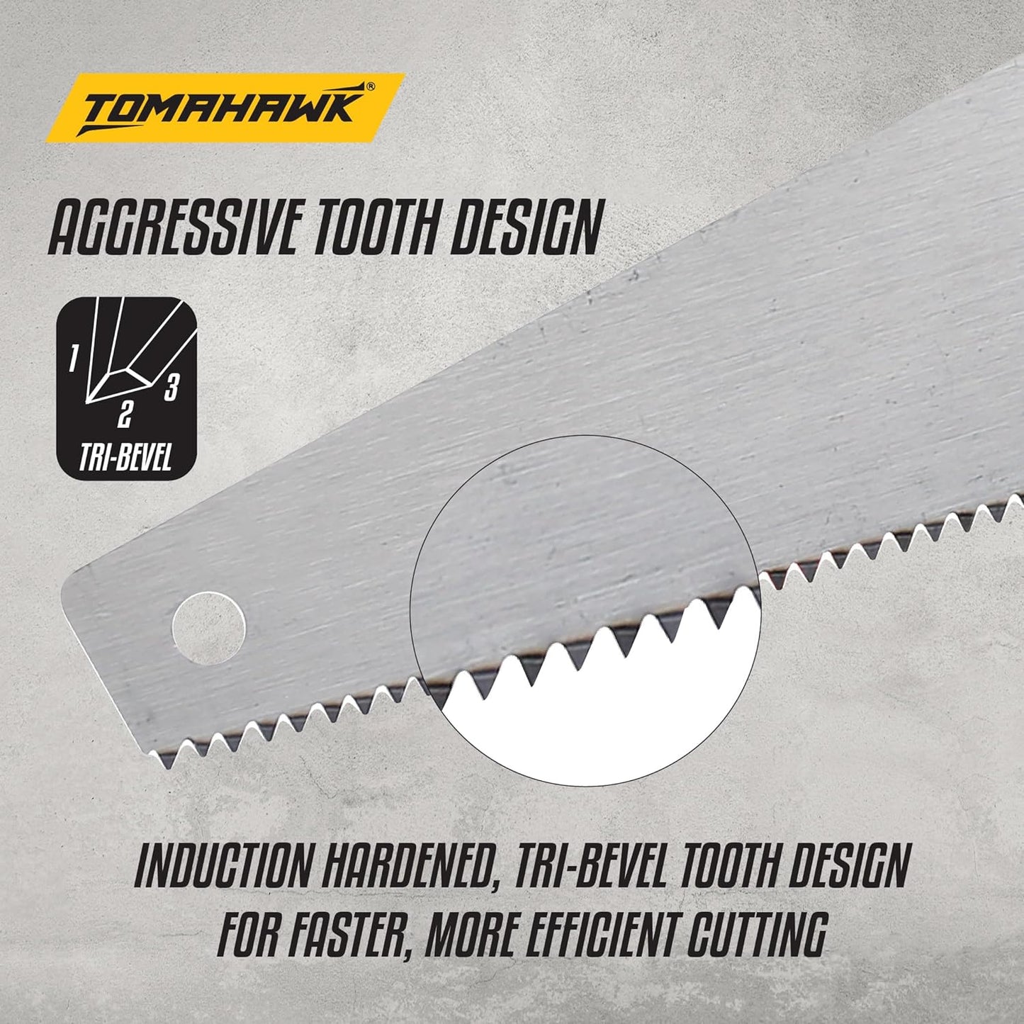 18 Handsaw w/ Super Carbon Hardened Steel Blade T738-18