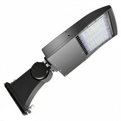 100W Led Parking Lot Light-14000 Lumens-CCT 5000K-Photocell Optional-250 MH Equivalent-UL+DLC 5.1