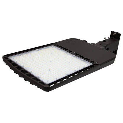 300W LED Parking Lot Light – 5000K-AC 120~277V-Trunnion & Pole Mount-UL DLC Listed