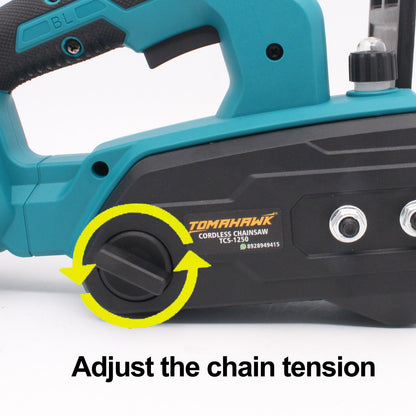 Cordless Chainsaw - 12 Inch 21 Volt 4.0 Ah - TCS-1250