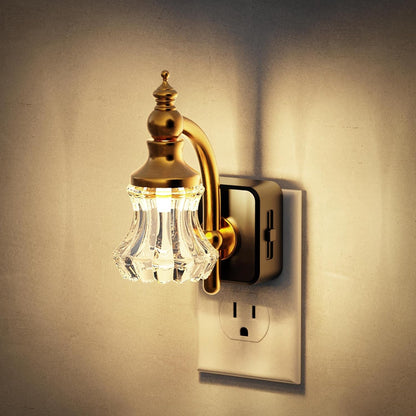 Plug-in Night Light Floral Style (Down)