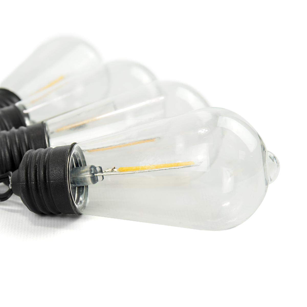 Guirlande Solaire <br> 10 Ampoule Tulipe LED