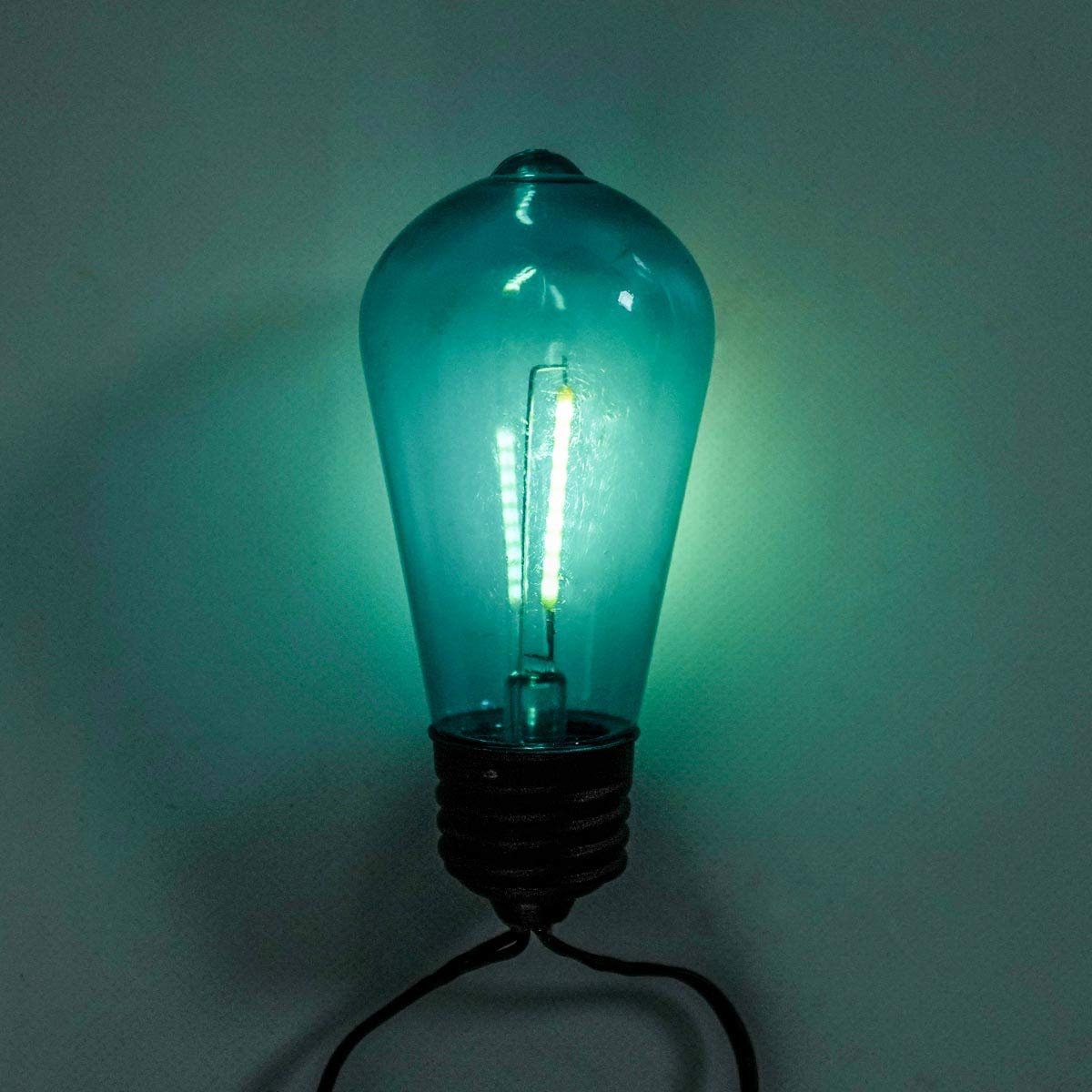 Guirlande Solaire <br> 10 Ampoule Tulipe LED