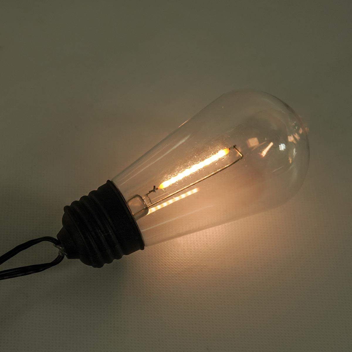 Guirlande Solaire <br> 10 Ampoule Tulipe LED