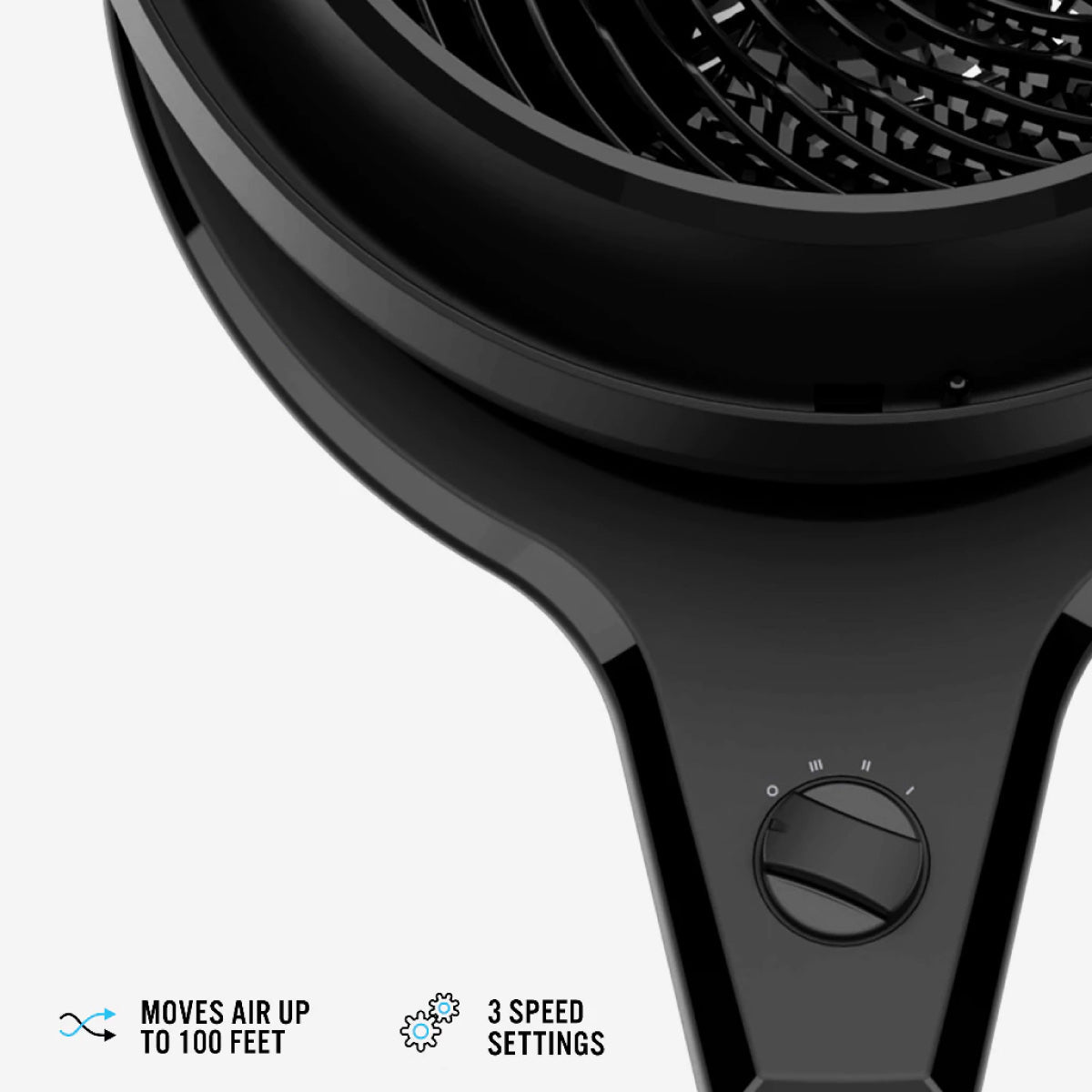 Vornado Energy Smart™ 10in Stand Air Circulator Fan. Vortex Action. Oscillation. 3-Speed (602-AN)