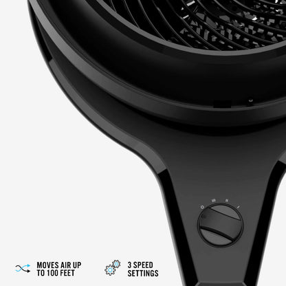 Vornado Energy Smart™ 10in Stand Air Circulator Fan. Vortex Action. Oscillation. 3-Speed (602-AN)