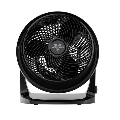 Vornado Whole Room Air Circulator – Powerful Vortex Action. 75-ft wind. Adjustable Tilt. Desk/Floor Fan. 3-Speed. black. 62-AN