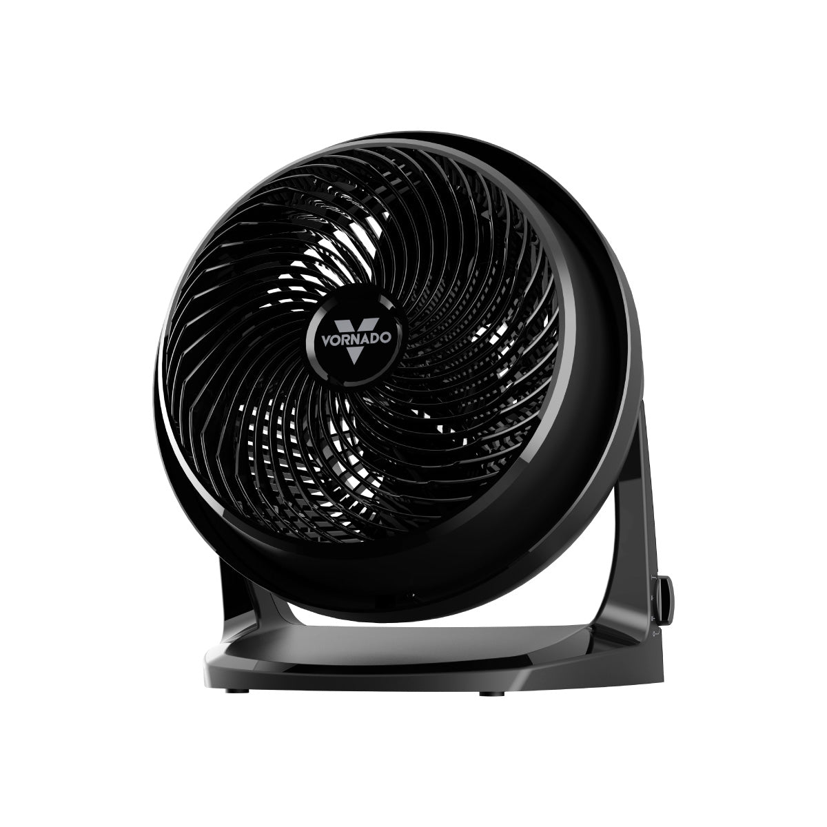 Vornado Whole Room Air Circulator – Powerful Vortex Action. 75-ft wind. Adjustable Tilt. Desk/Floor Fan. 3-Speed. black. 62-AN