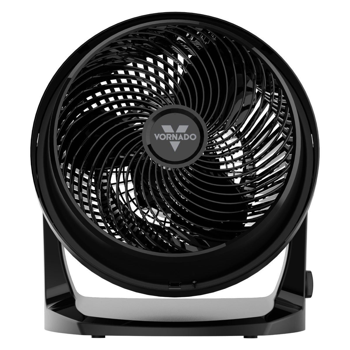 Vornado Whole Room Air Circulator – Powerful Vortex Action. 75-ft wind. Adjustable Tilt. Desk/Floor Fan. 3-Speed. black. 62-AN