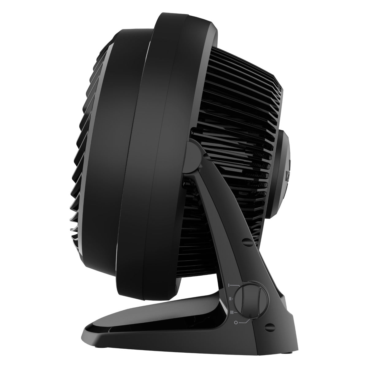 Vornado Whole Room Air Circulator – Powerful Vortex Action. 75-ft wind. Adjustable Tilt. Desk/Floor Fan. 3-Speed. black. 62-AN
