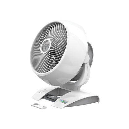 [CLIMATE VOUCHER $400] Vornado Energy Smart™ Air Circulator – Remote Control. Vortex Action. DC motor. Oscillation. Timer. 99-Speed. white. 6303DC