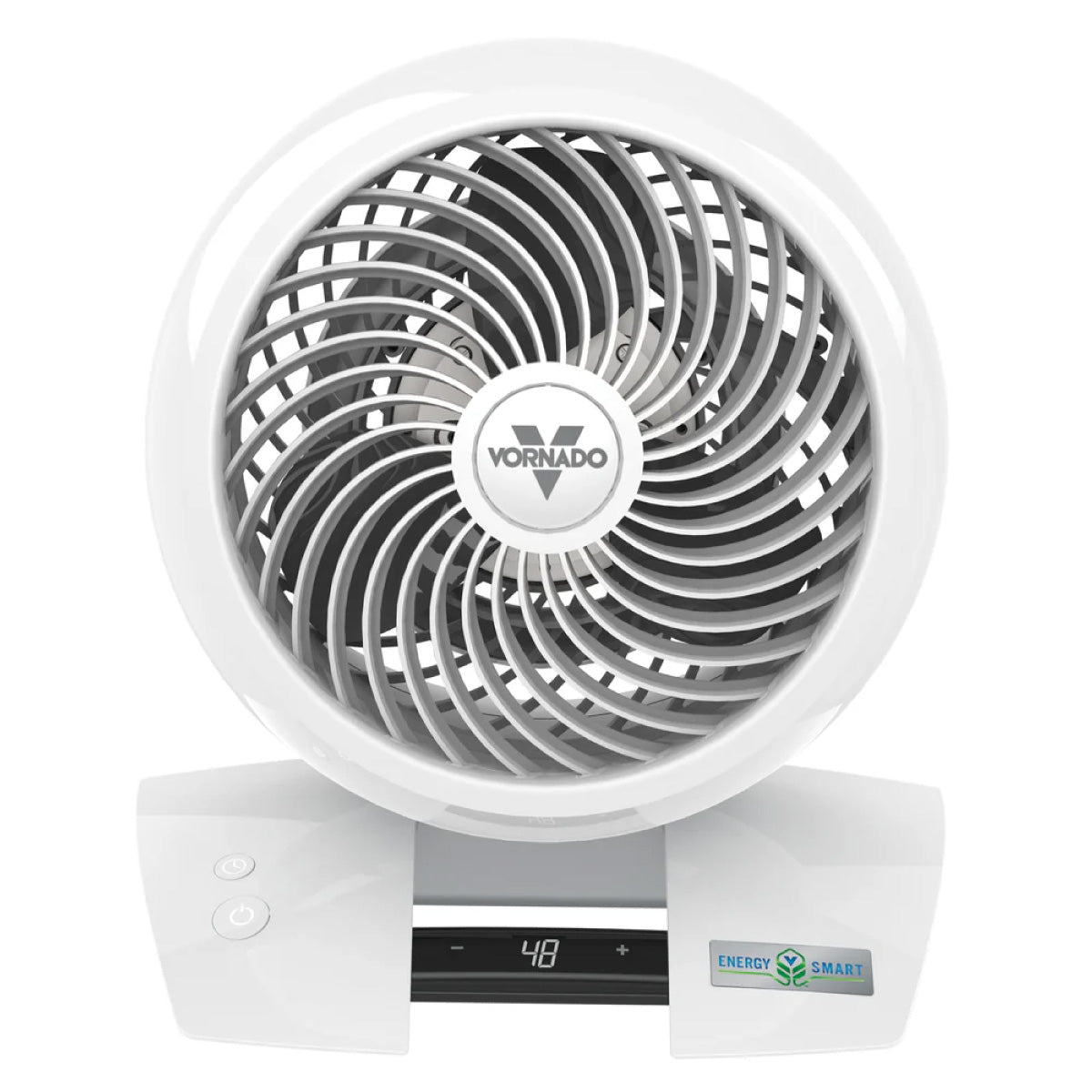 [CLIMATE VOUCHER $400] Vornado Energy Smart™ Air Circulator – Remote Control. Vortex Action. DC motor. Oscillation. Timer. 99-Speed. white. 6303DC