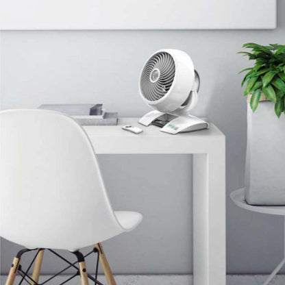 [CLIMATE VOUCHER $400] Vornado Energy Smart™ Air Circulator – Remote Control. Vortex Action. DC motor. Oscillation. Timer. 99-Speed. white. 6303DC