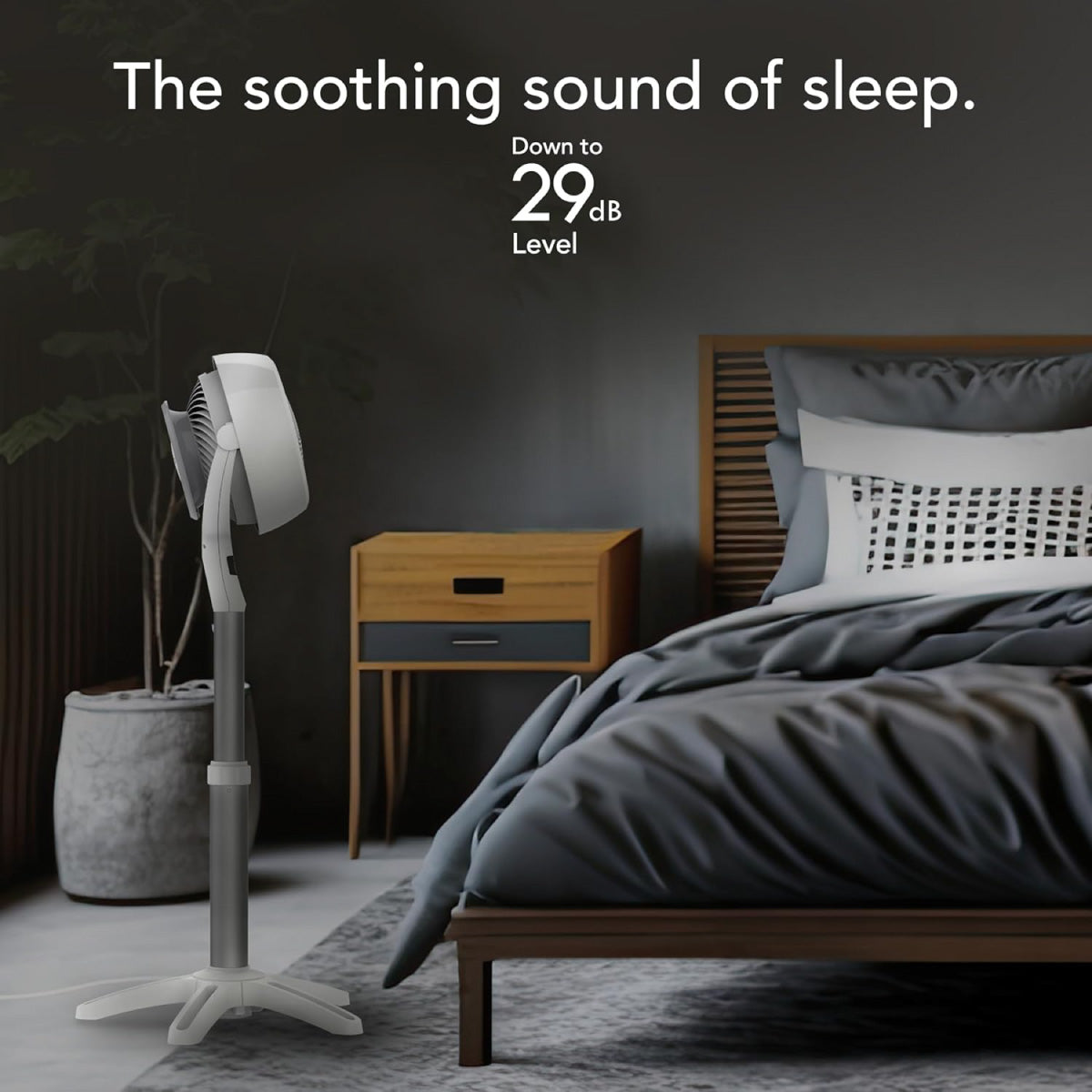[CLIMATE VOUCHER $400] Vornado Energy Smart™ Air Circulator Fan. Vortex Action. DC motor. Oscillation. Timer. Variable Speed instead (683DC)