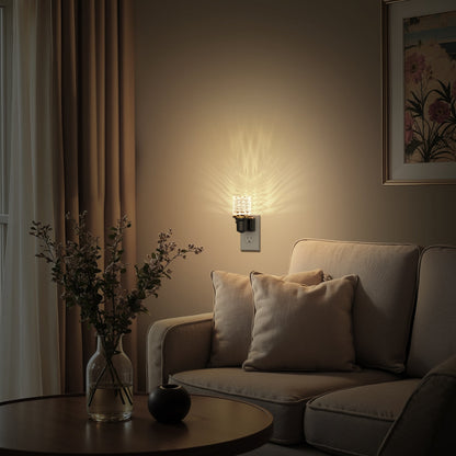 Plug-in Night Light Crystal Diamond Style