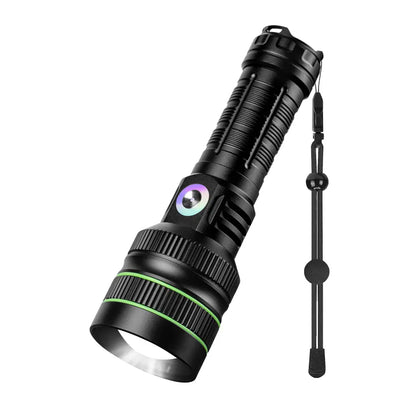 Helius XJ03 Zoomable Power Display Flashlight