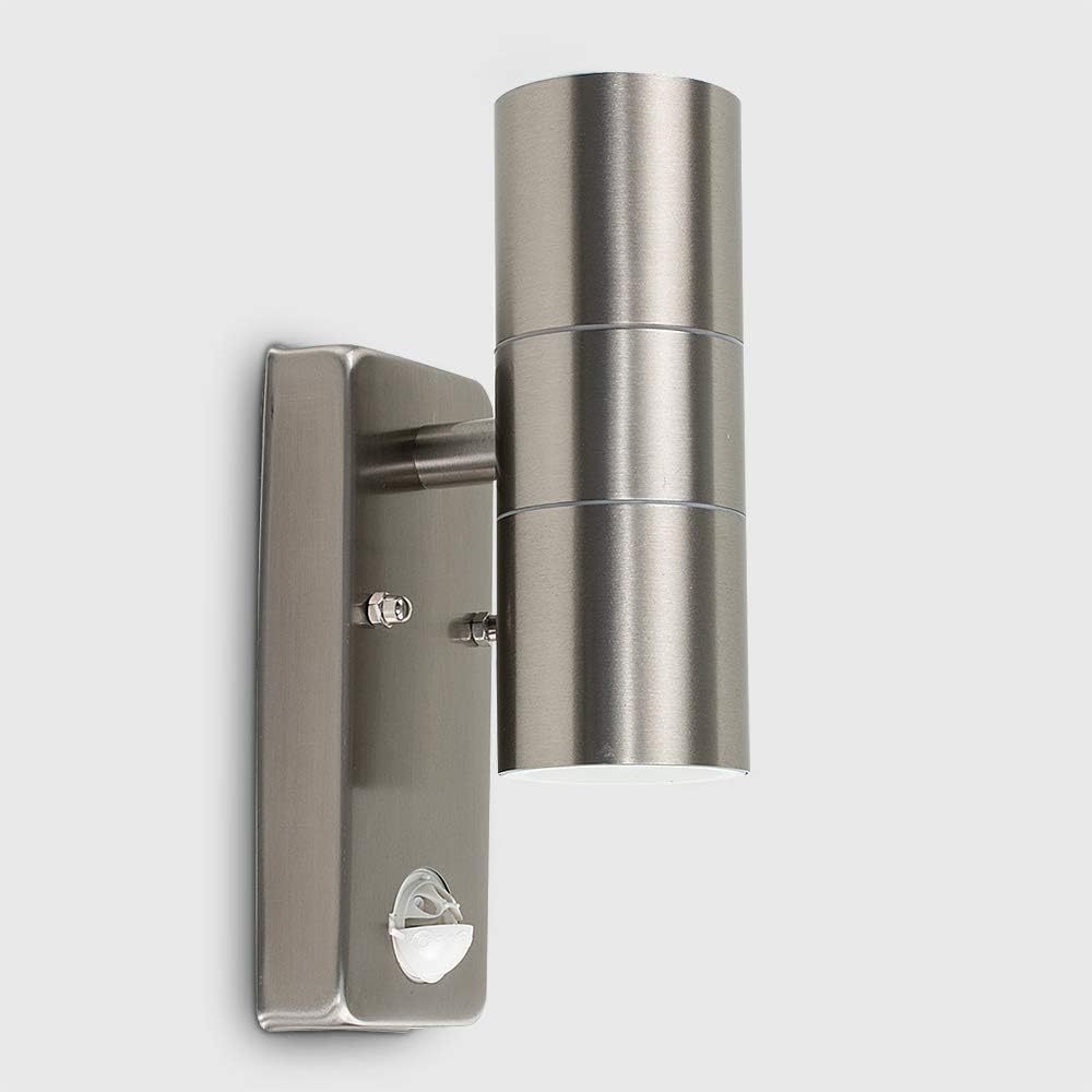 Stainless Steel Up Down Motion Sensor Wall Lights