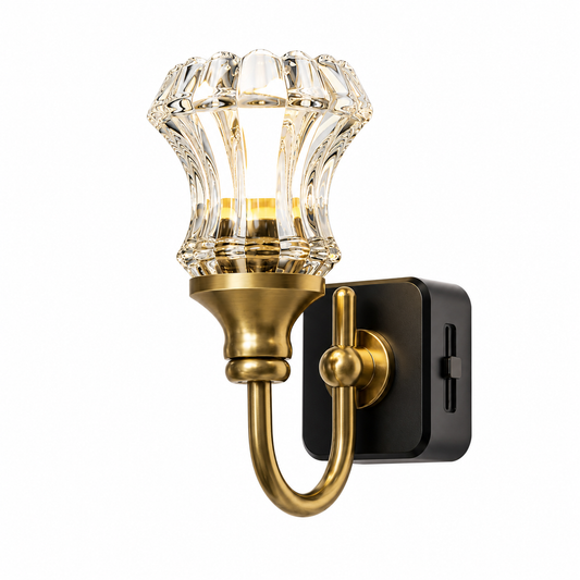 Plug-in Night Light Floral Style (Up)