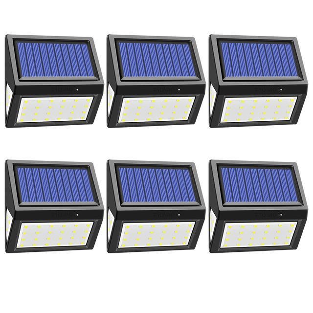 Applique murale solaire extérieur 30 LED (1/2/4/6 Pcs)