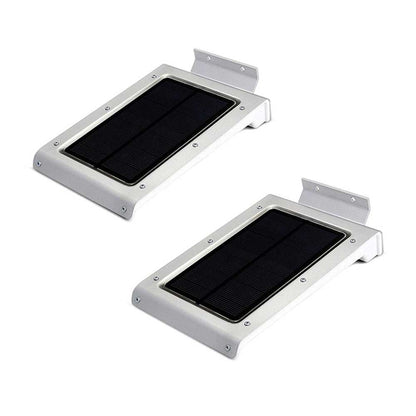 Applique murale solaire Double Veilleuse en Alu