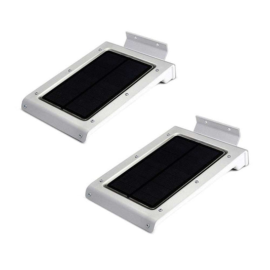 Applique murale solaire Double Veilleuse en Alu