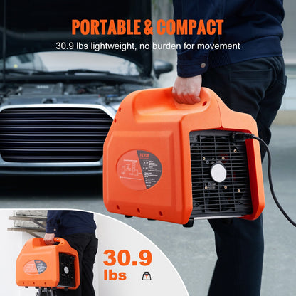 1 HP Refrigerant Recovery Machine - Dual Cylinder Portable AC Recovery Machine With High Pressure Protection 120V 60Hz Recovery Machine HVAC For Vapor Liquid Refrigerant. Car Air Conditioning (Copy) (Copy) (Copy)