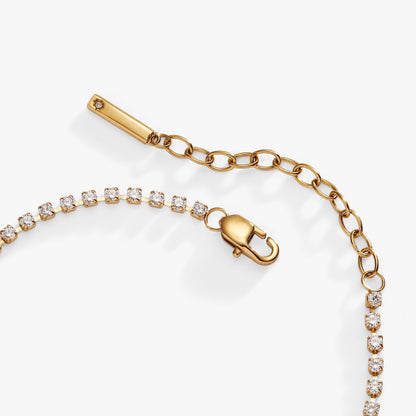 Babe Crystal Tennis Bracelet