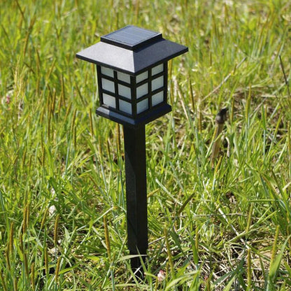 Balise solaire extérieure Rétro Multicolore