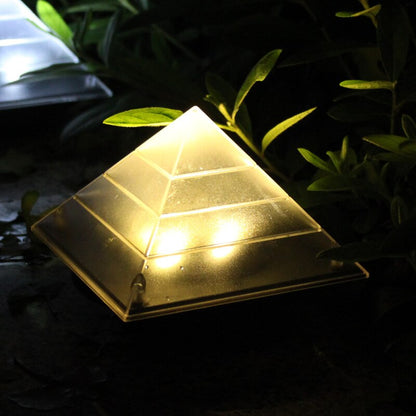 Balise solaire extérieure Pyramide de Cristal (Piquet)