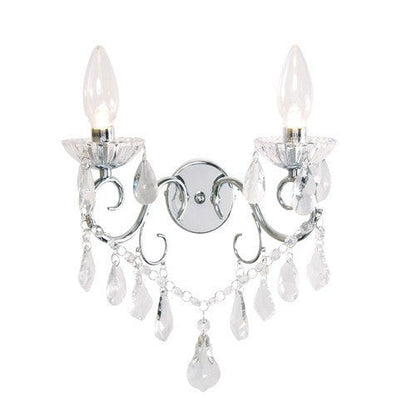 Vela 2 Light IP44 Bathroom Wall Light