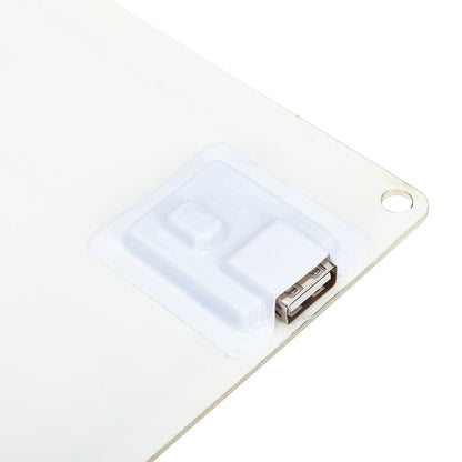 10W 6V 1.7A Portable USB Solar Panel Solar Power Bank W/ Ring Binder Eyelet