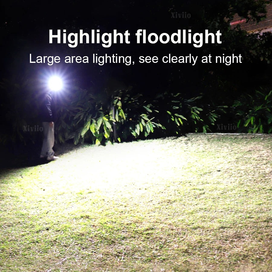 Portable Solar Rechargeable Strong Light Emergency Light Solar Floodlight Hanging