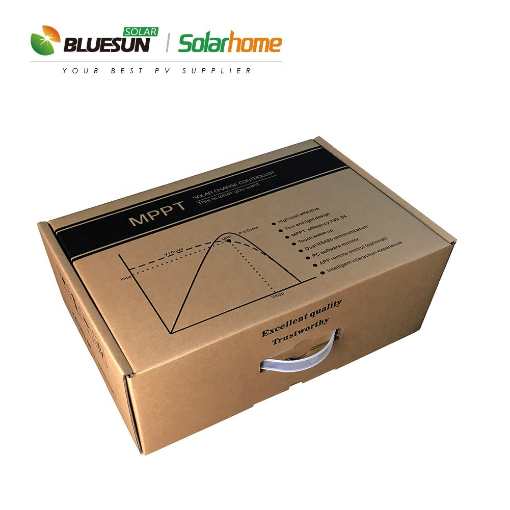 Bluesun 12V/20A Solar Charger Controller - MPPT Power Inverter with Charger 12v 24v 30a 50 60a amp | Best Solar
