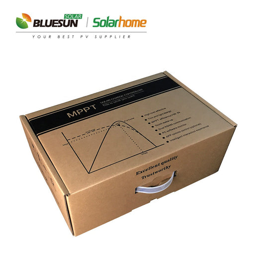 Bluesun 12V/20A Solar Charger Controller - MPPT Power Inverter with Charger 12v 24v 30a 50 60a amp | Best Solar