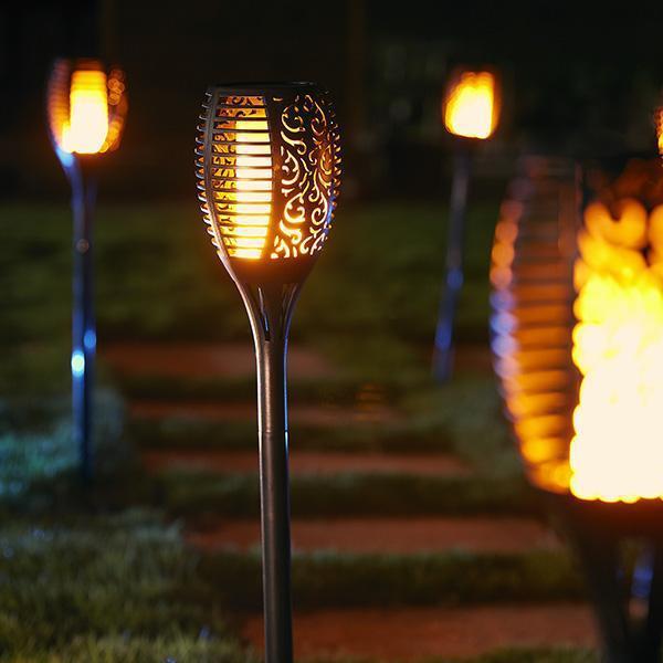 Borne Solaire <br> Flamme de Jardin