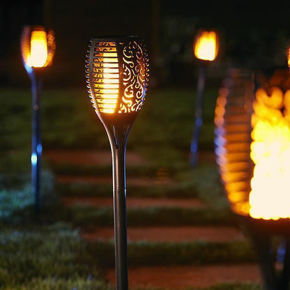 Borne Solaire <br> Flamme de Jardin