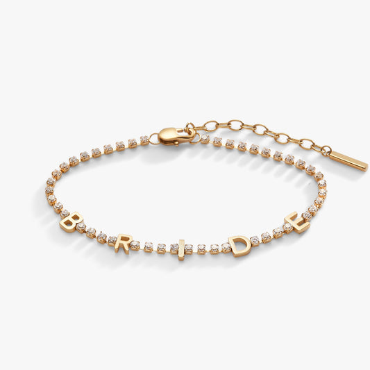 Bride Crystal Tennis Bracelet