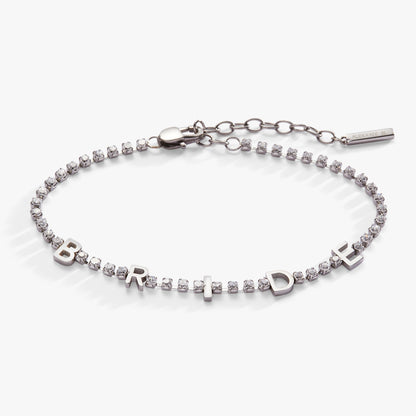Bride Crystal Tennis Bracelet