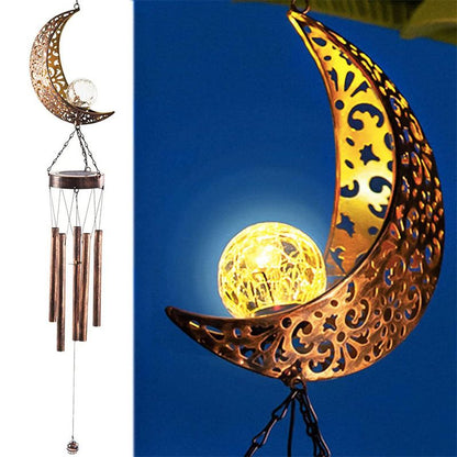 Carillon solaire exterieur lune